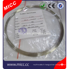 Fil de rhodium MICC Platinum / fil de thermocouple de type S